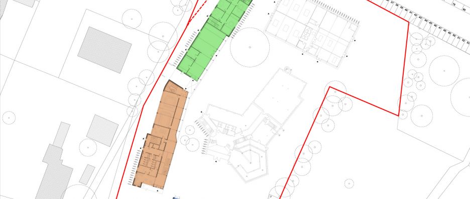 © Oevermann Architekten Lageplan Neubau Campus Große Straße