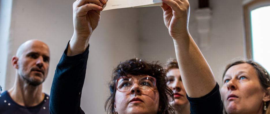 Wofür brauche ich dich? Raoul Pilcicki, Kerstin Schoch und Sara Schwienbacher ©Christoph Jäger