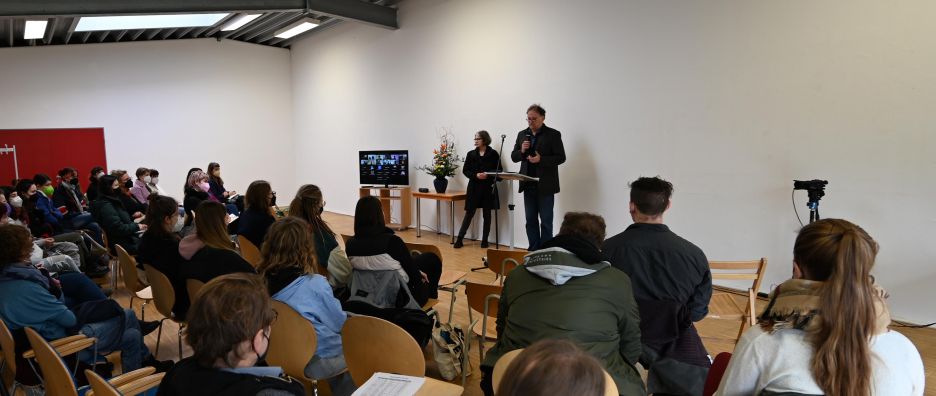 Begrüßung Erstsemester SoSe 2022 © HKS Ottersberg